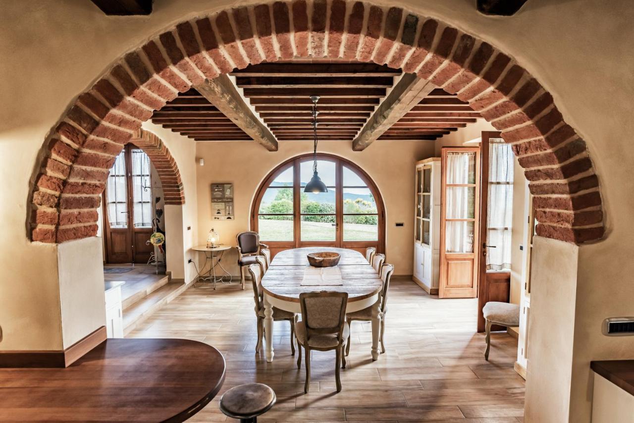 Podere Ortaglia Di Sopra Castiglion Fiorentino Exteriör bild