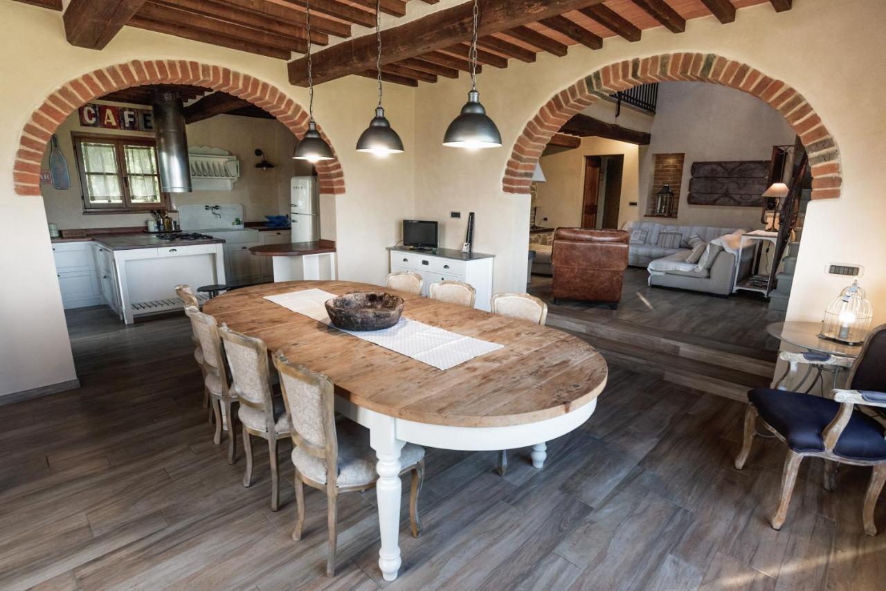 Podere Ortaglia Di Sopra Castiglion Fiorentino Exteriör bild
