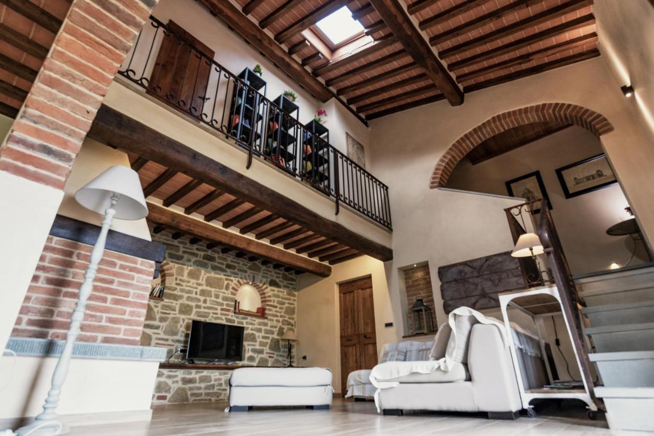 Podere Ortaglia Di Sopra Castiglion Fiorentino Exteriör bild