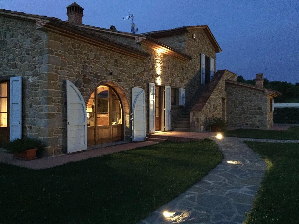 Podere Ortaglia Di Sopra Castiglion Fiorentino Exteriör bild